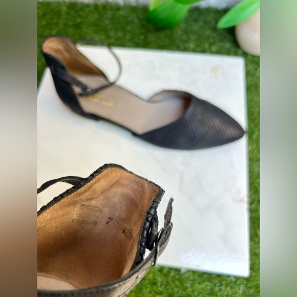 PAUL GREEN Leather snake design Flats size EUR 7 US 9.5 gently used - Picture 11 of 15